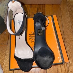 Black heels